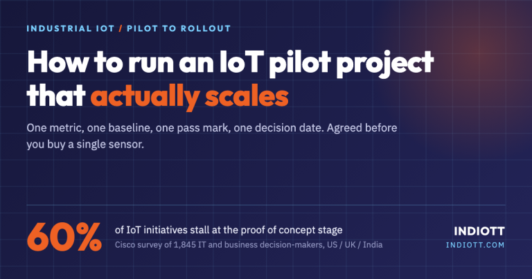How to Run an IoT Pilot Project That Turns Into a Rollout