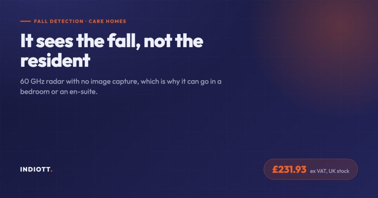 Radar Fall Detection for Care Homes: What the VS373 Sees, and What It Costs