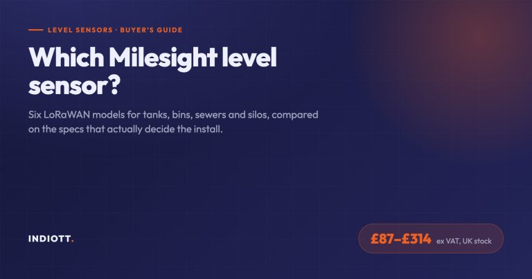Milesight Level Sensors Compared: EM400, EM500 and the Radar Models